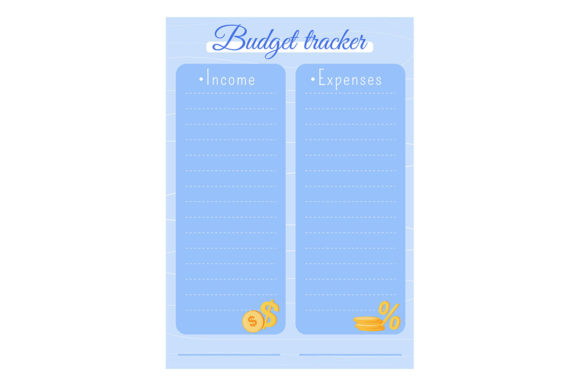 Download Budget Tracker Creative Planner Page - Premium Resources