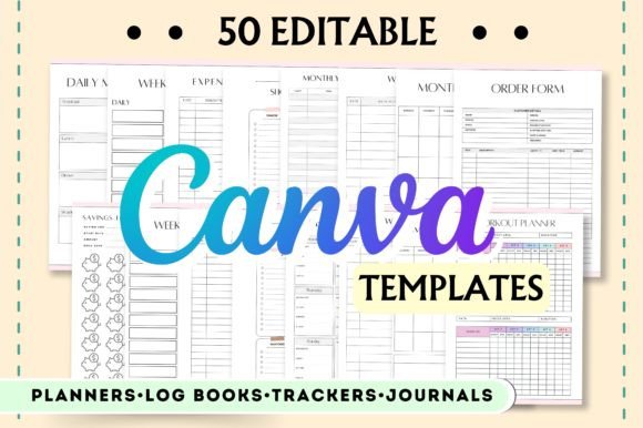 Download Ultimate 50 Canva Kdp Interior Bundle - Canva Collection