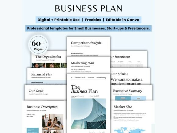 Download Business Plan, Business Planning Canva - Canva Collection