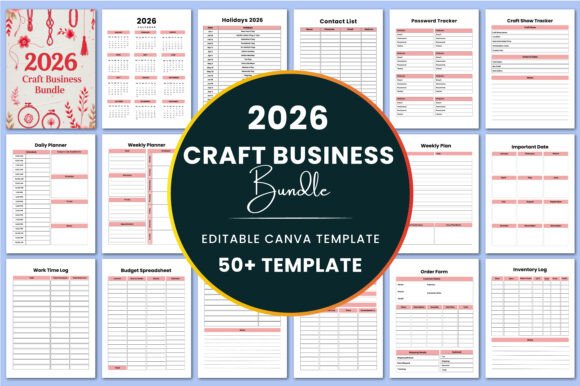 Download 2026 Craft Business Bundle KDP Interior - Craft business Collection