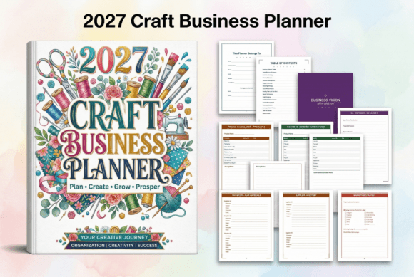 Download 2027 Craft Business Planner - Craft business Collection