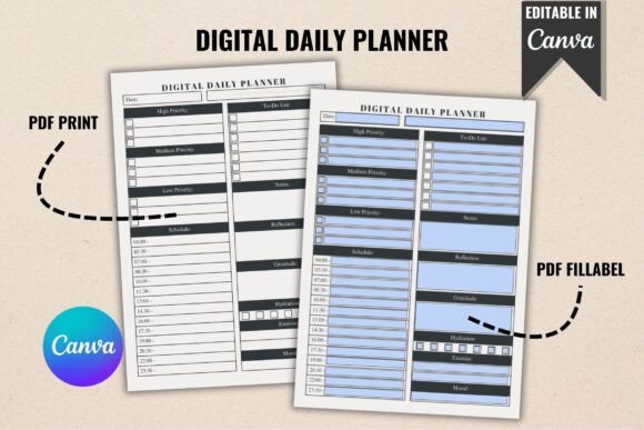 Download Digital Daily Planner - Digital daily planner Collection