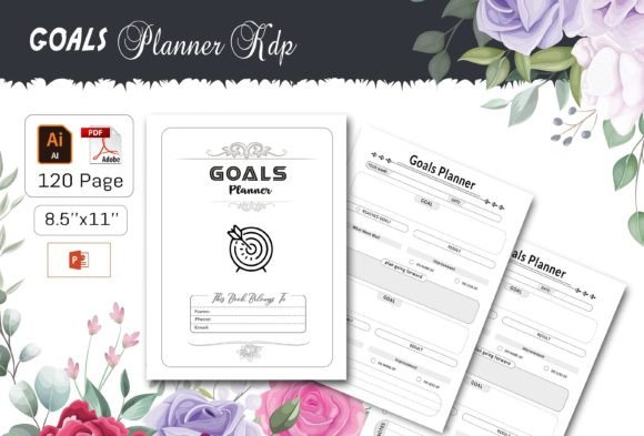 Download My Goals Creative Planner  –KDP Interior - Premium Resources