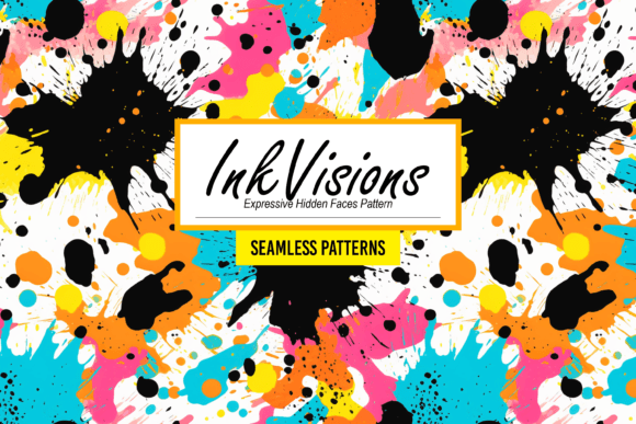 Download InkVisions: Abstract Color Blob Patterns - Patterns Collection