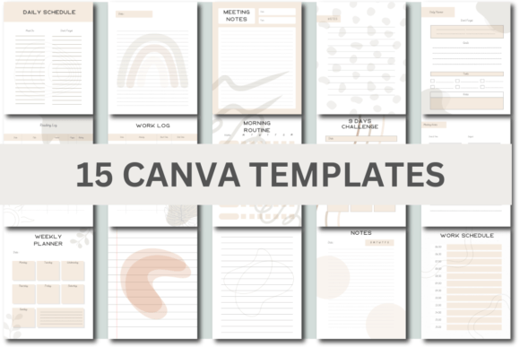 Download Natural Aesthetic Canva Template - Canva Collection