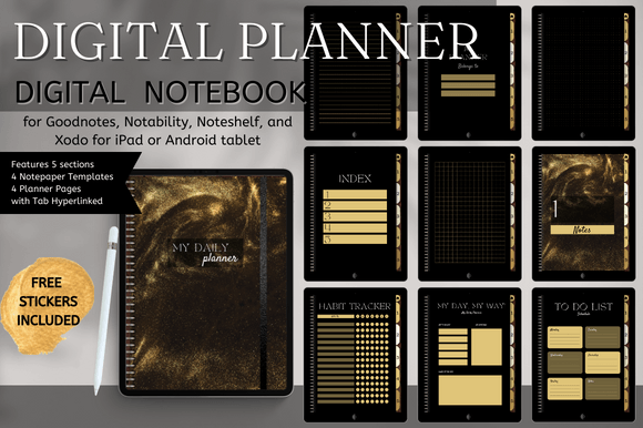 Download Digital Daily Planner/for IPad&amp;Tablet - Digital daily planner Collection