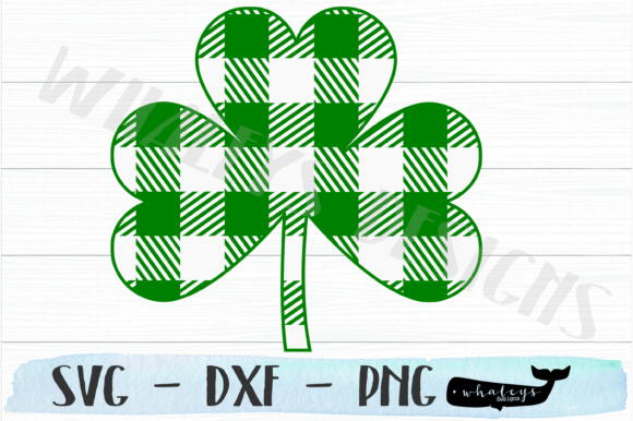 Download Buffalo Checked Clover - Shamrock - Checked Collection